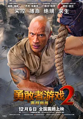 勇敢者游戏2 再战巅峰 Jumanji The Next Level